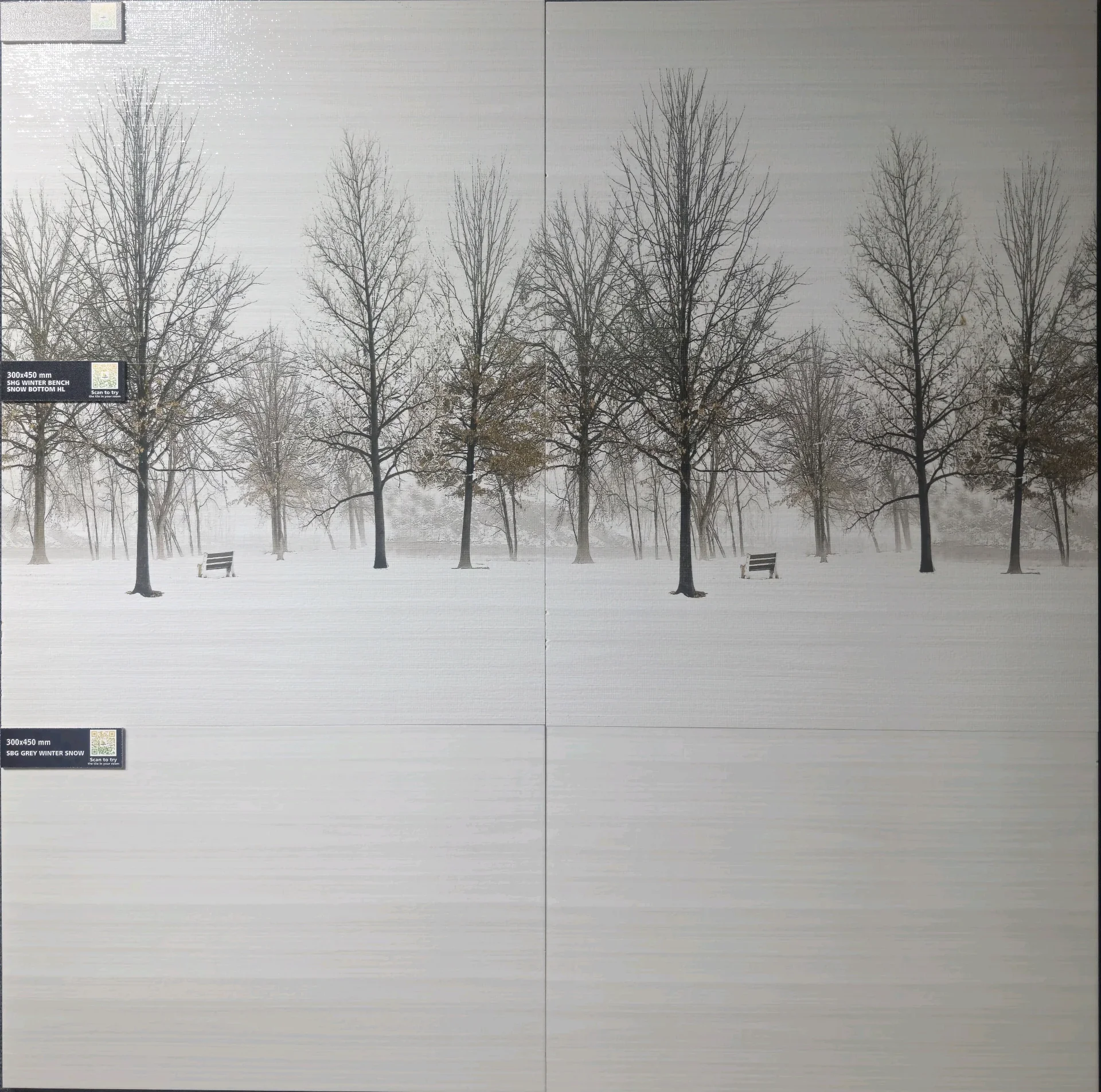 GREY WINTER SNOW FL