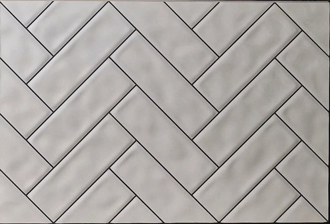 WHITE HERRINGBONE - main