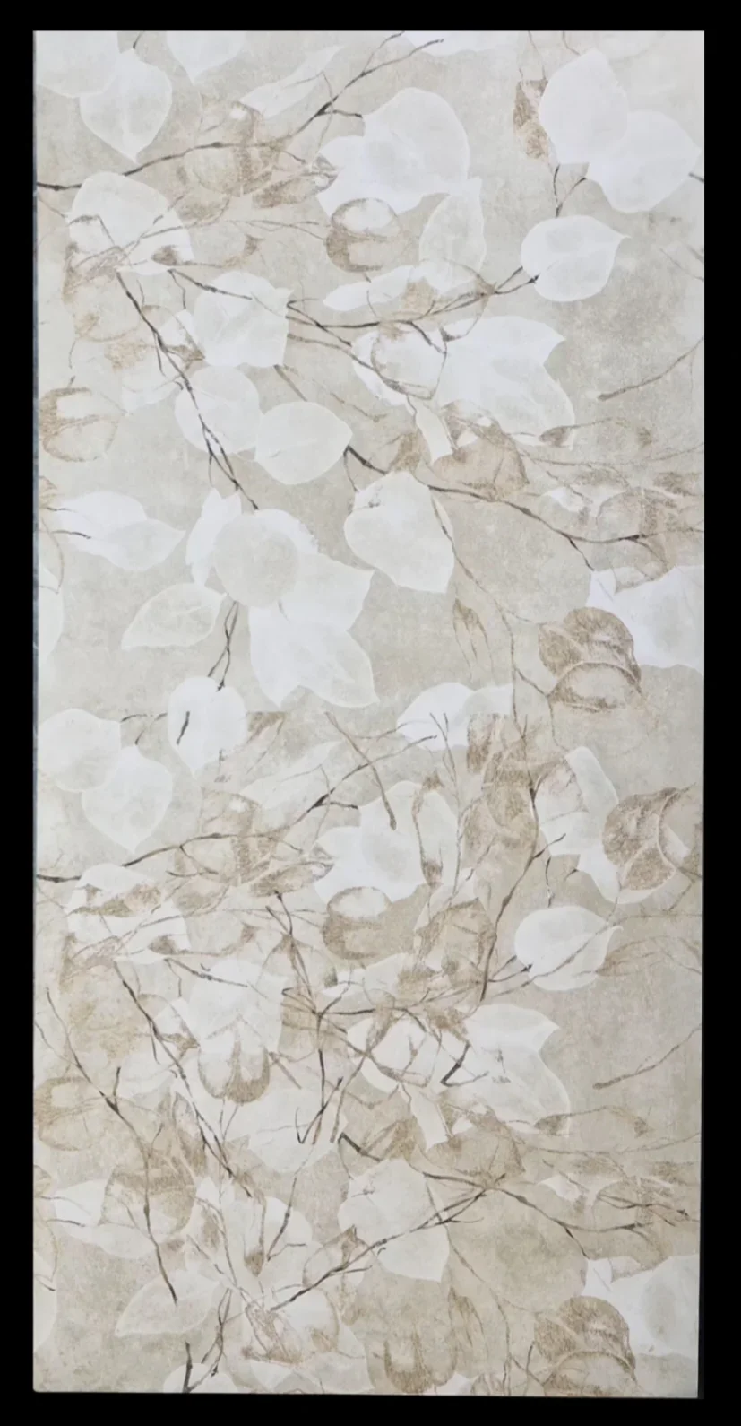 DECOR AUTUMN PETALS ART BEIGE