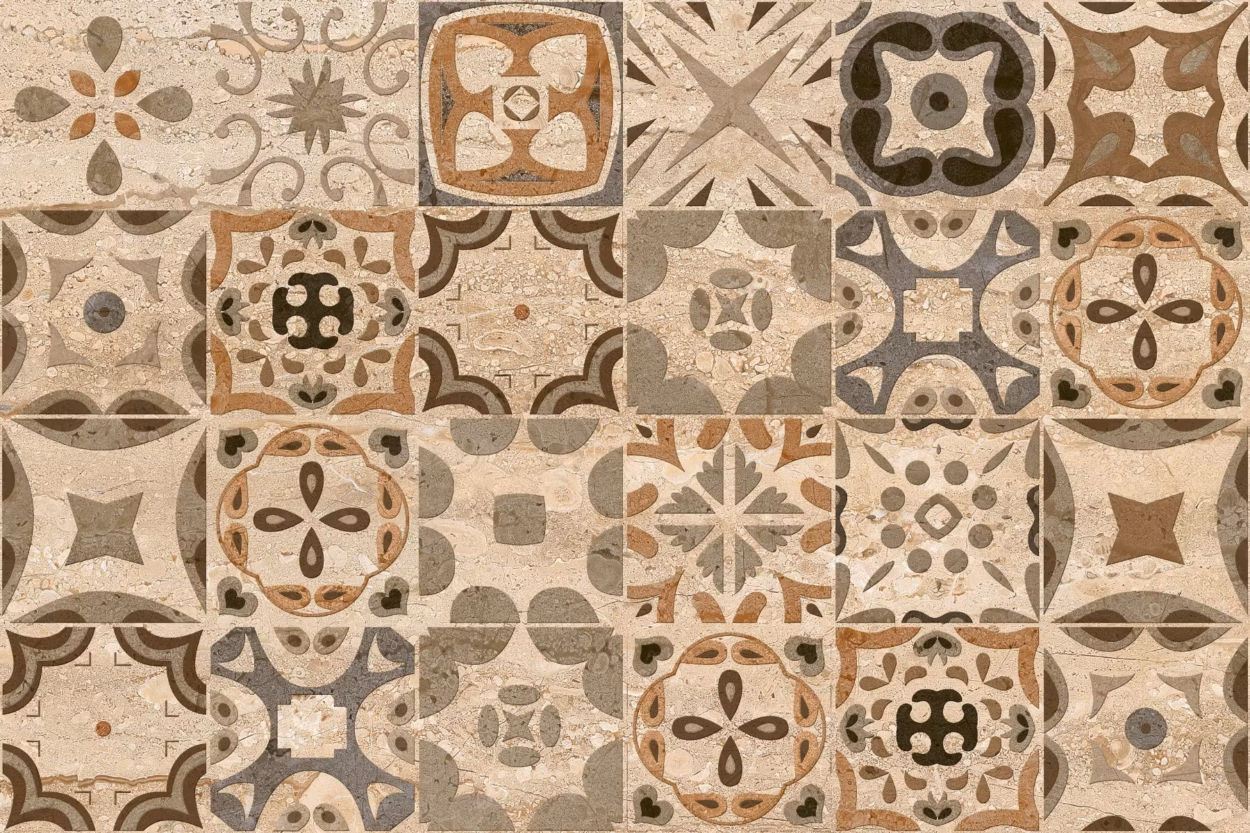 SHG Moroccan Mosaic Beige HL - thumb 1