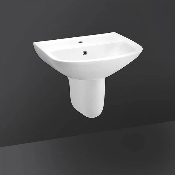 FLORA HALF PEDESTAL WASH BASIN