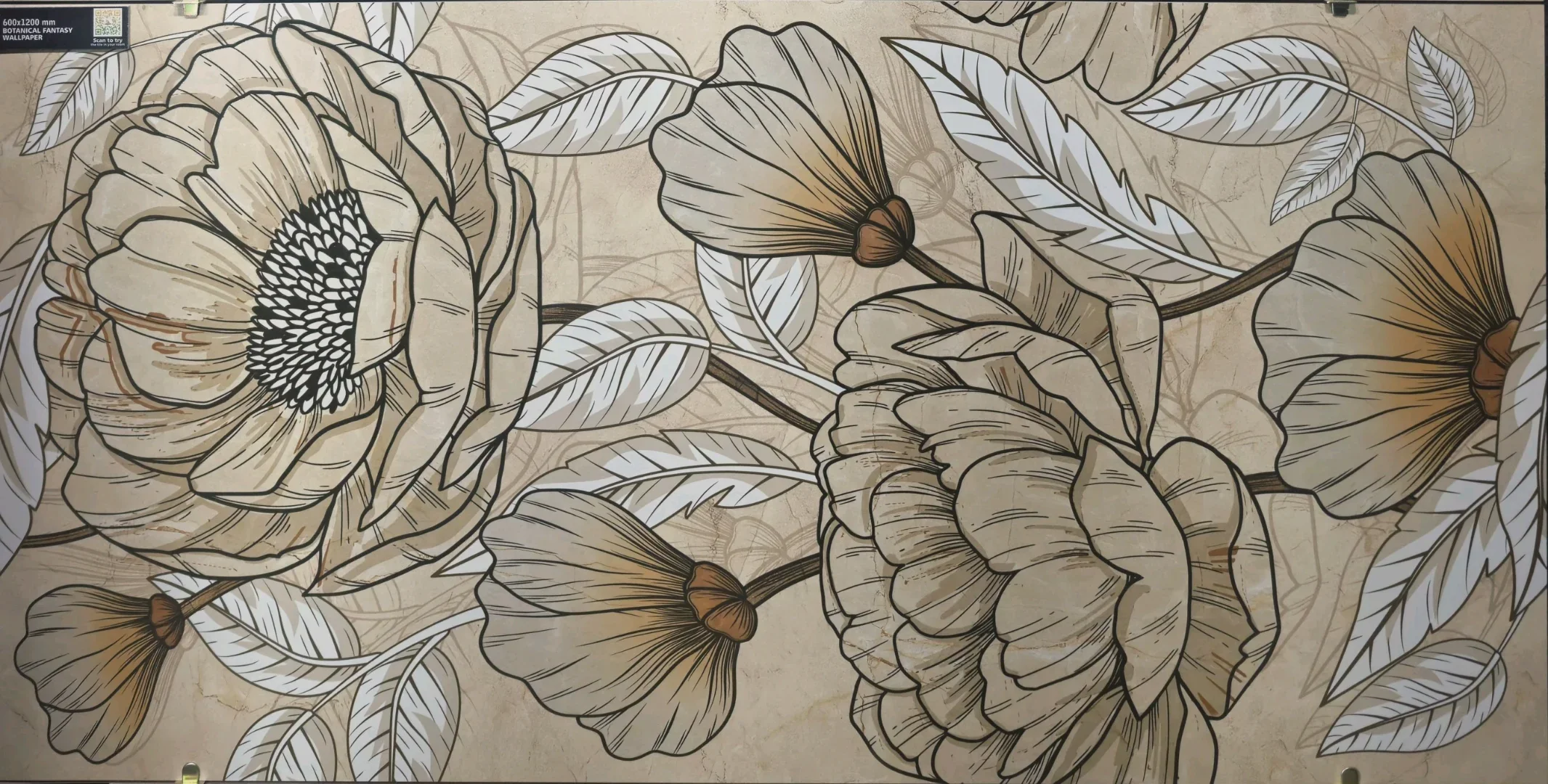 BOTANICAL FANTASY WALLPAPER  - thumb 2