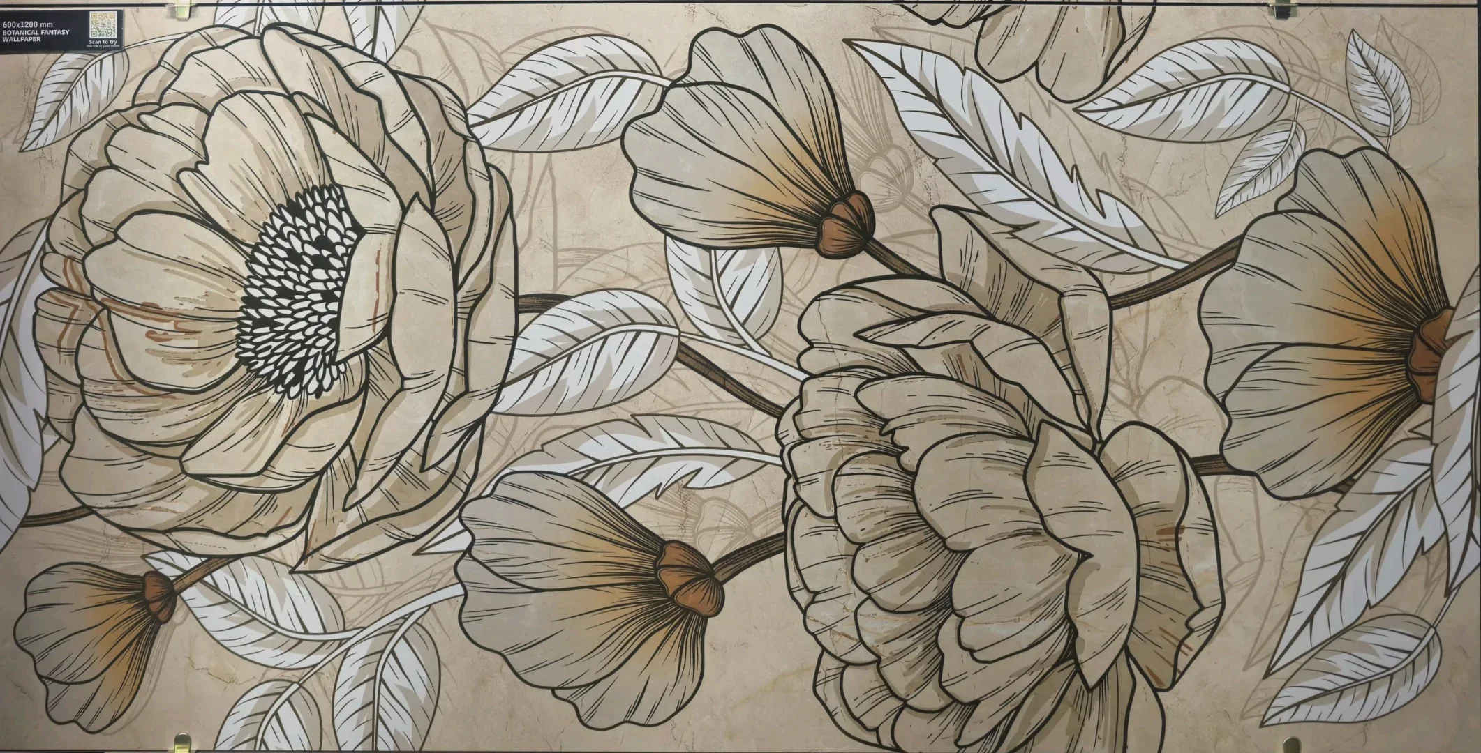 BOTANICAL FANTASY WALLPAPER  - thumb 3