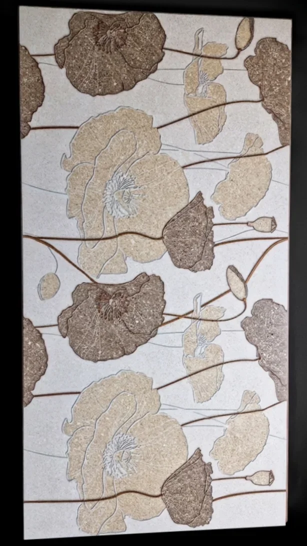 POPPY BREEZE SANDSTONE WALLPAPER  - thumb 4