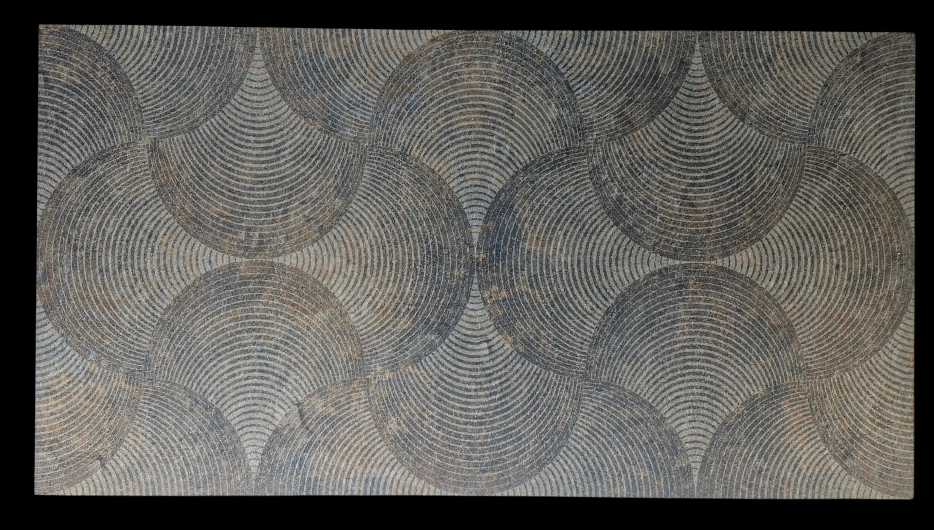 BRONZE RIPPLE RUSTIC WALLPAPER  - thumb 2