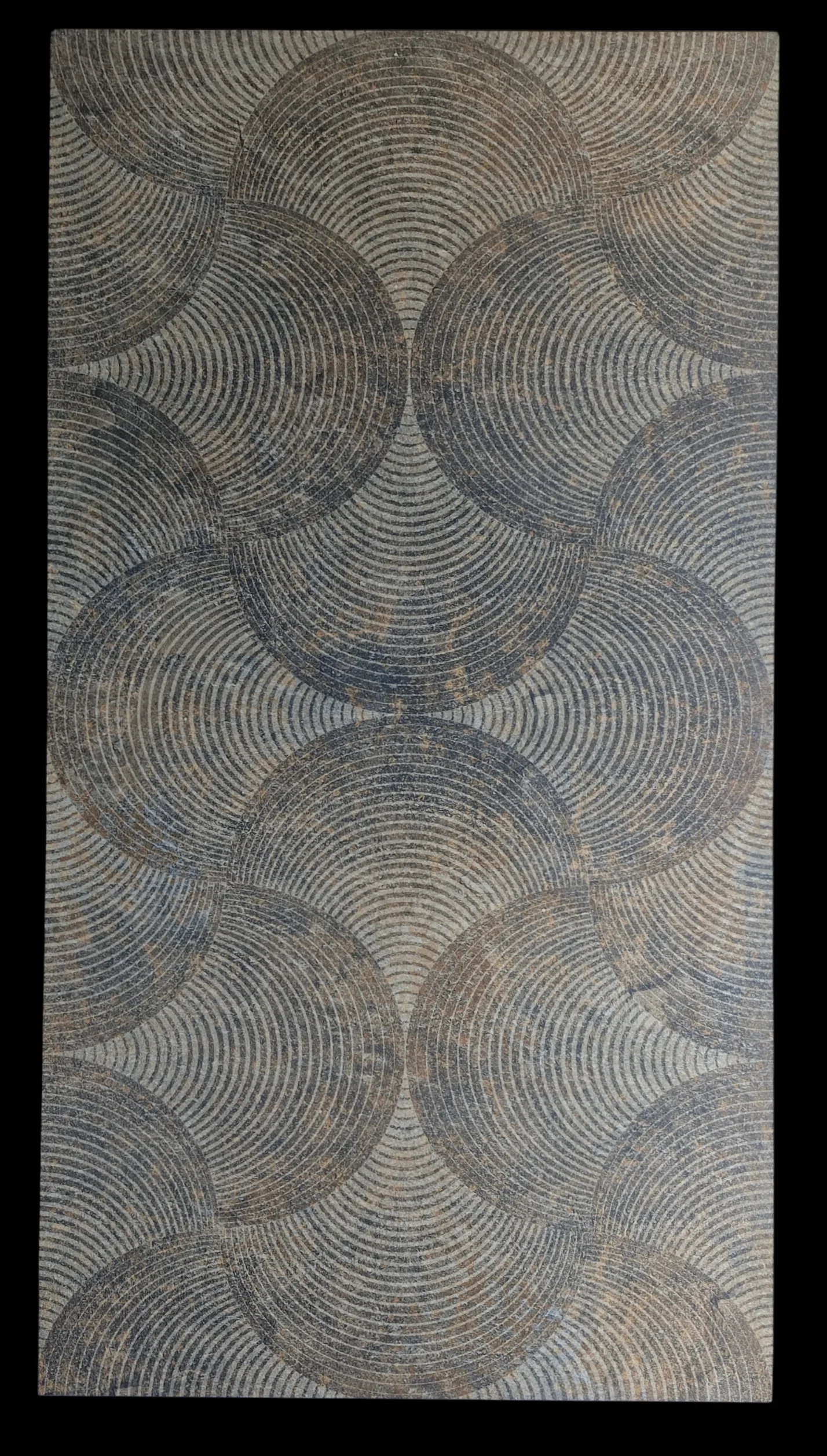 BRONZE RIPPLE RUSTIC WALLPAPER  - thumb 3