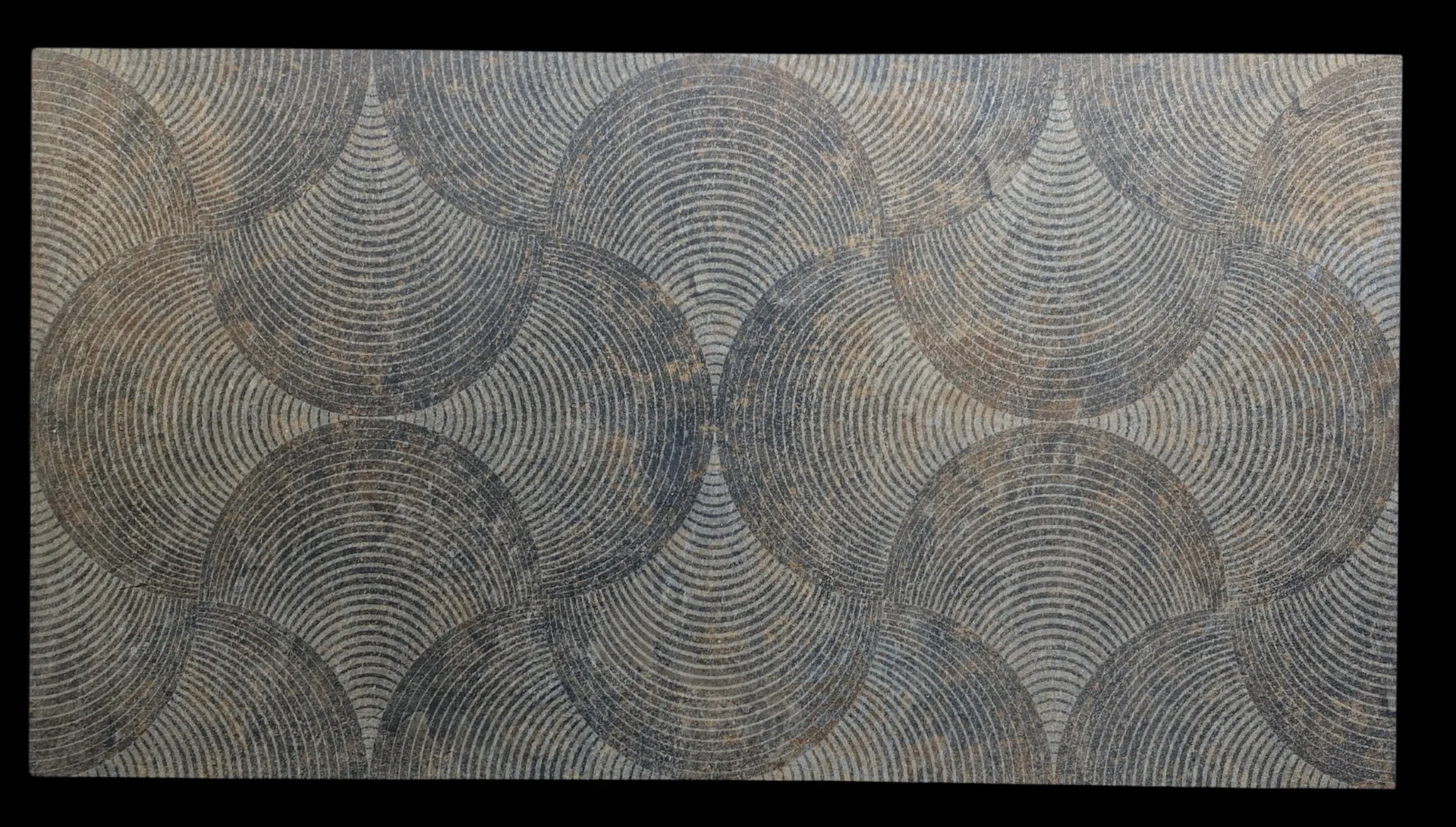 BRONZE RIPPLE RUSTIC WALLPAPER  - thumb 4