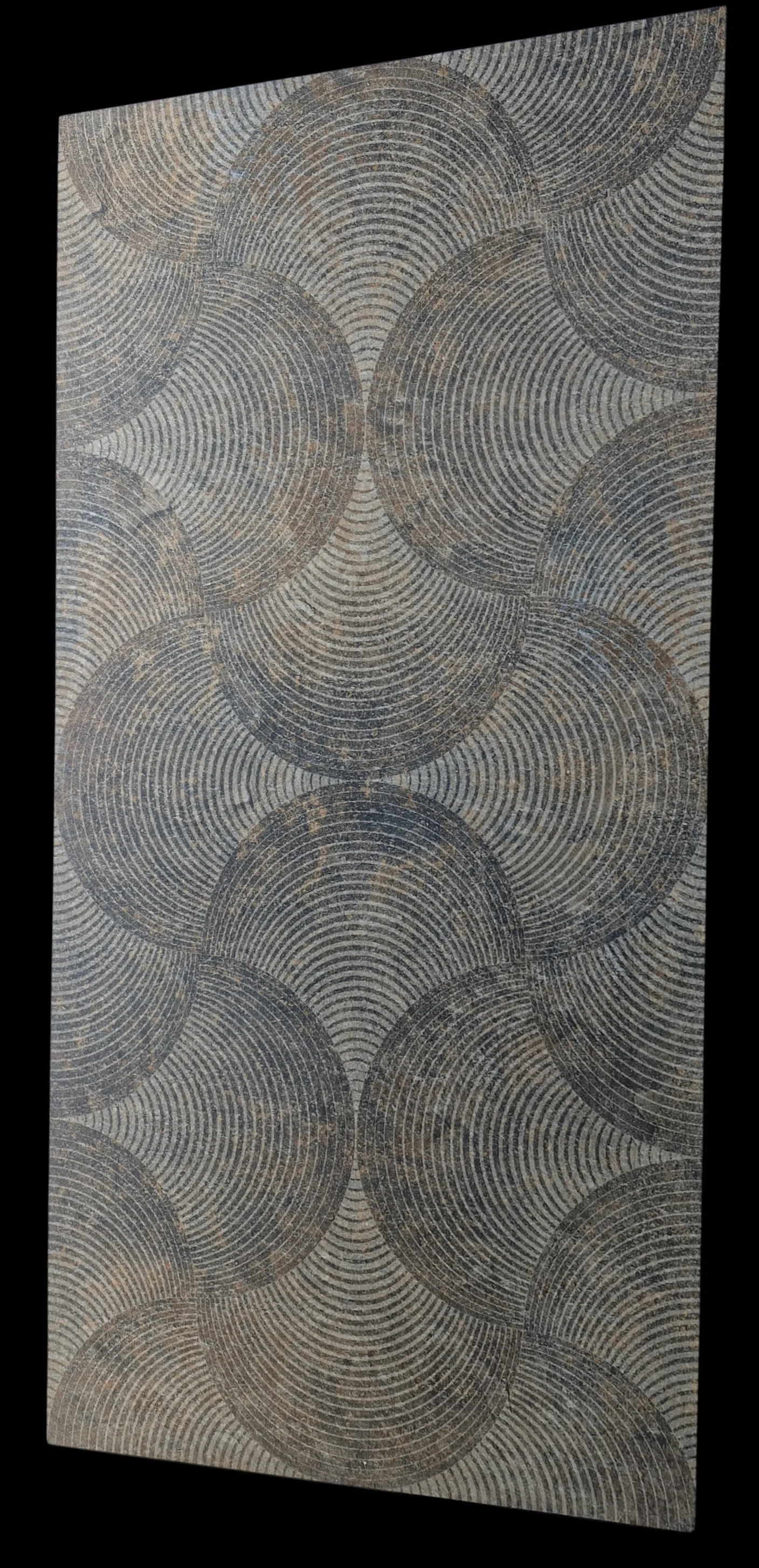 BRONZE RIPPLE RUSTIC WALLPAPER  - thumb 5