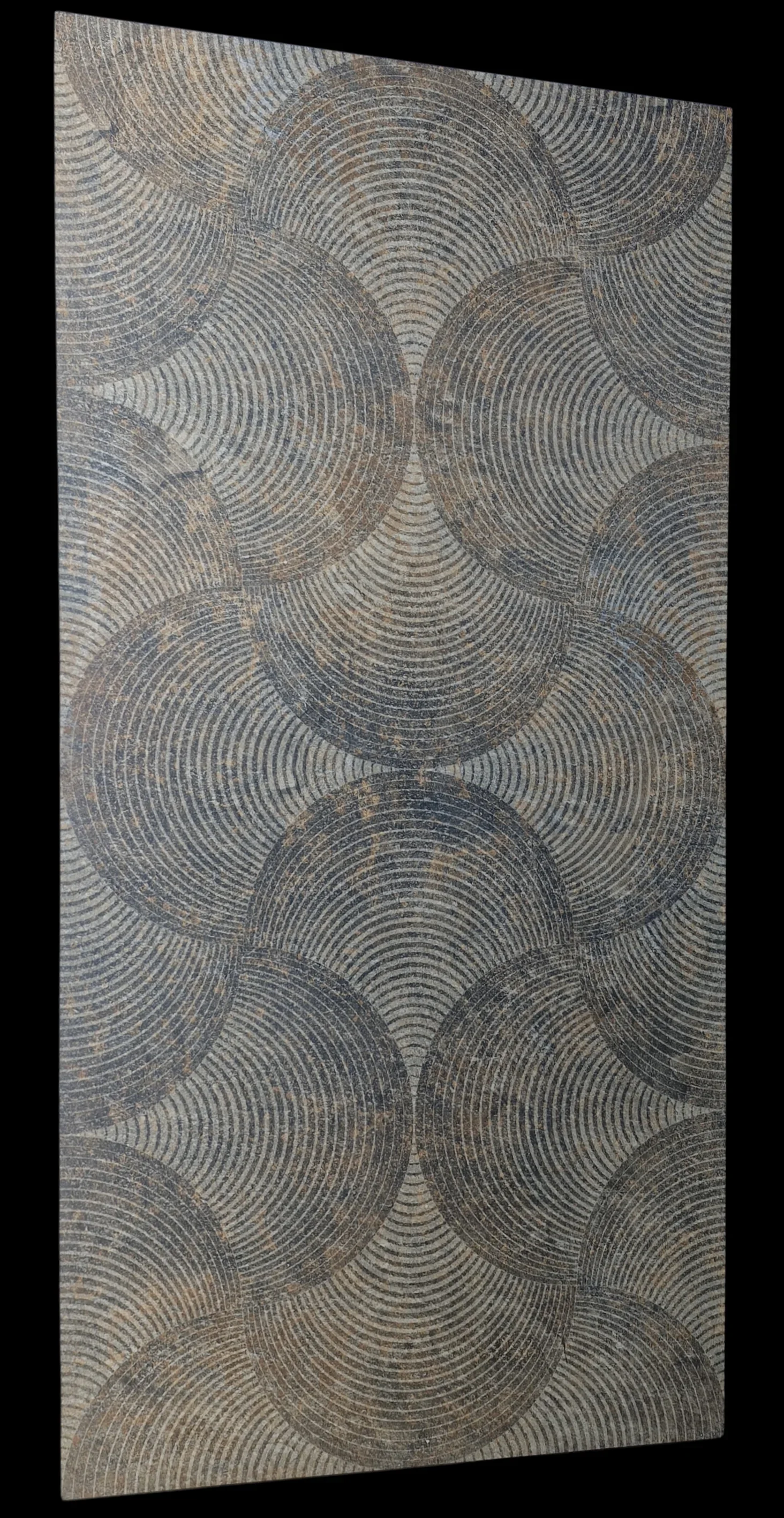 BRONZE RIPPLE RUSTIC WALLPAPER  - thumb 6