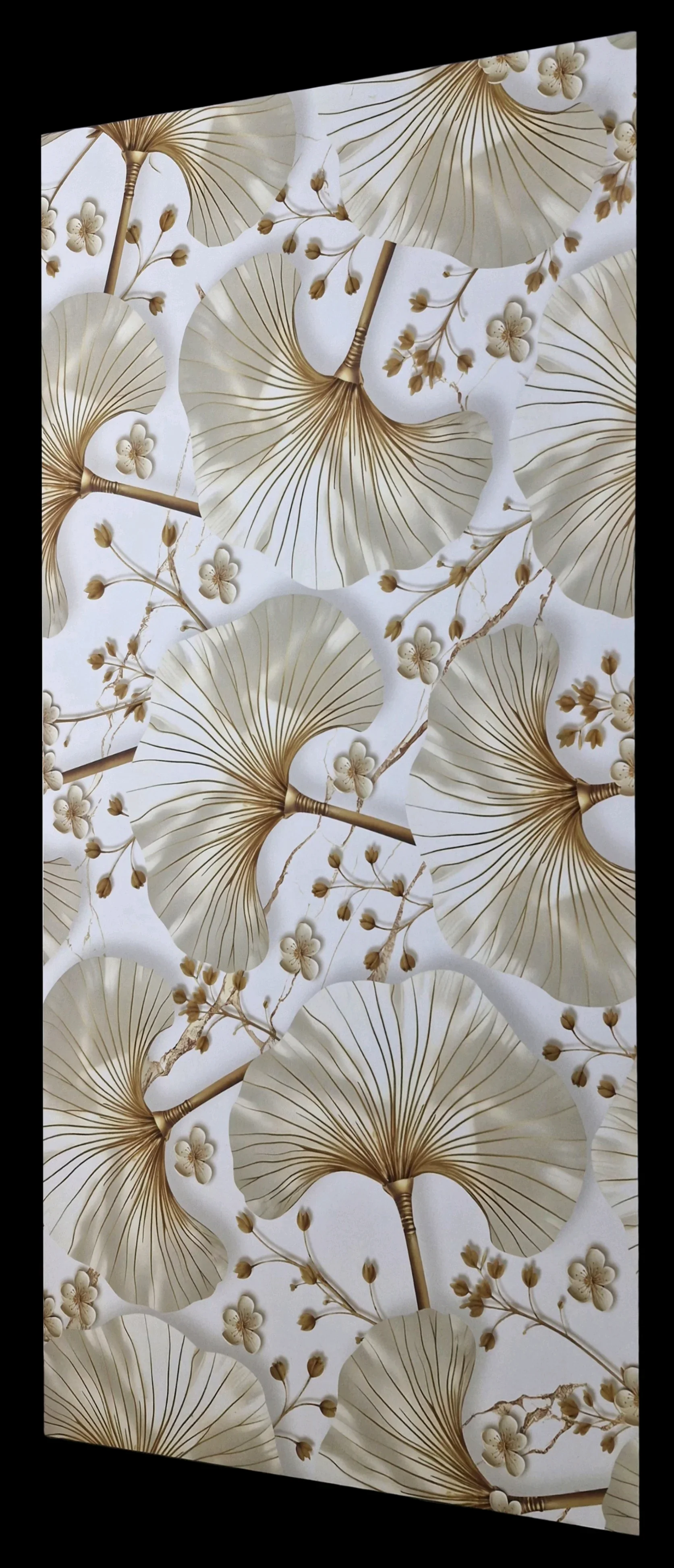 GOLDEN GINKGO LEAF WALLPAPER  - thumb 7
