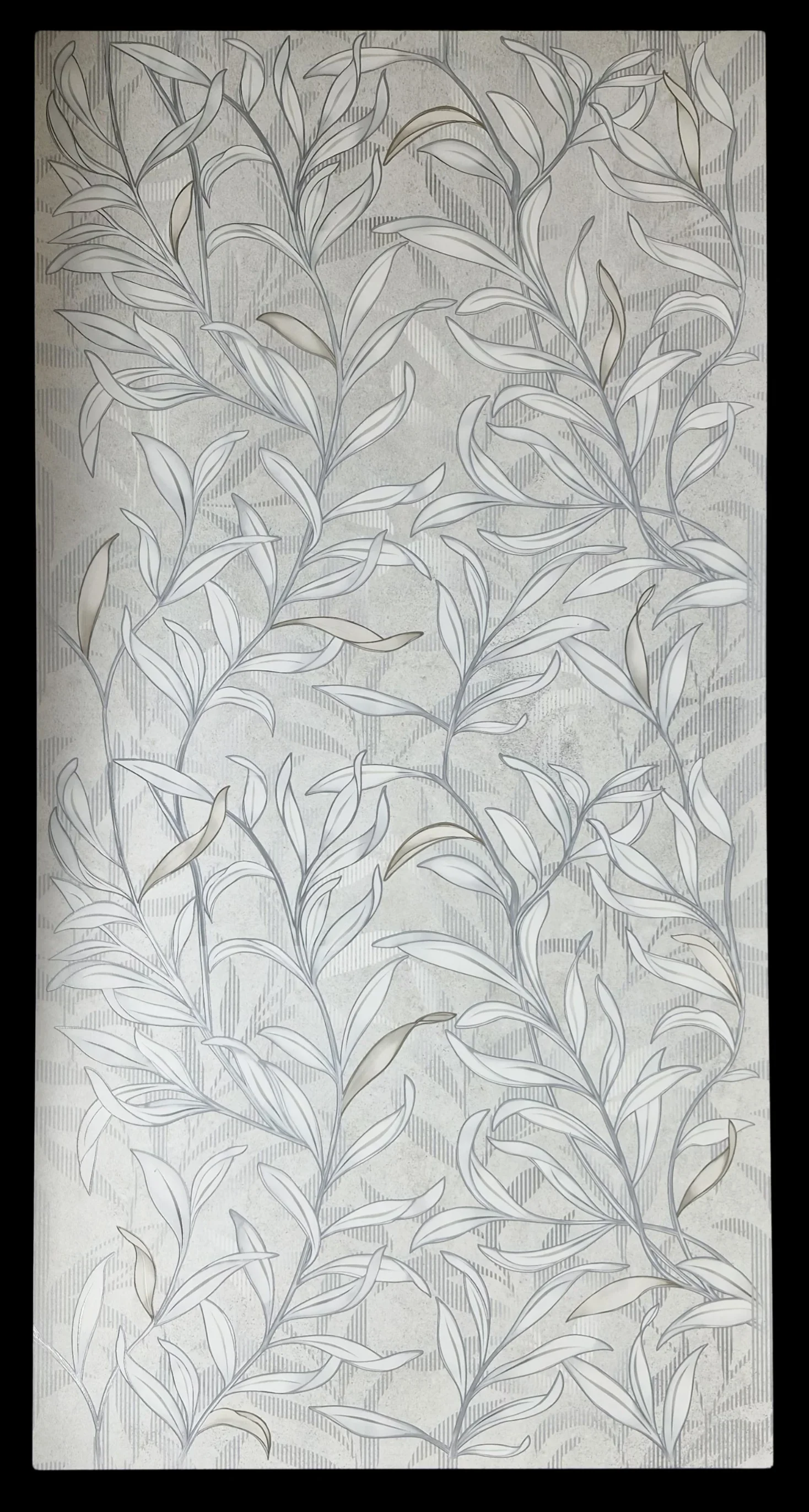 BOTANICAL CEMENTO WALLPAPER  - thumb 3