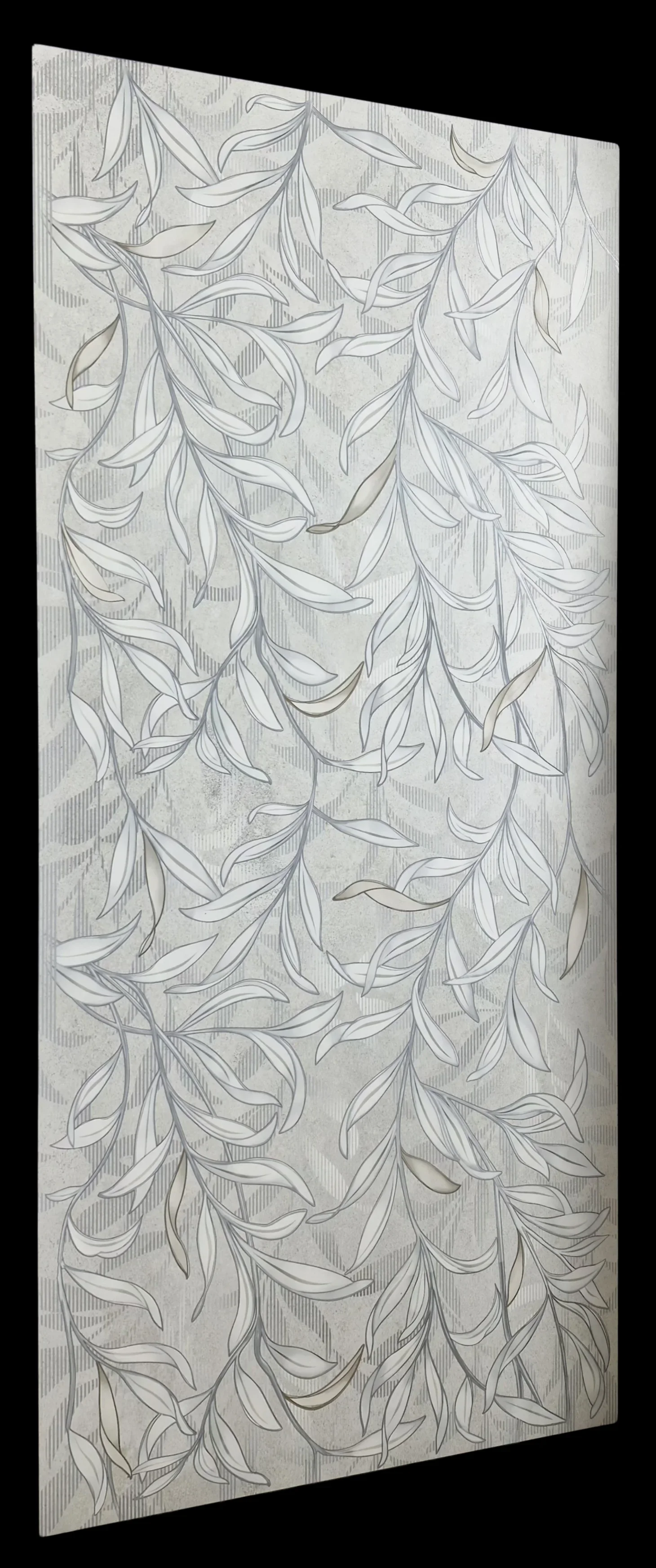 BOTANICAL CEMENTO WALLPAPER  - thumb 5