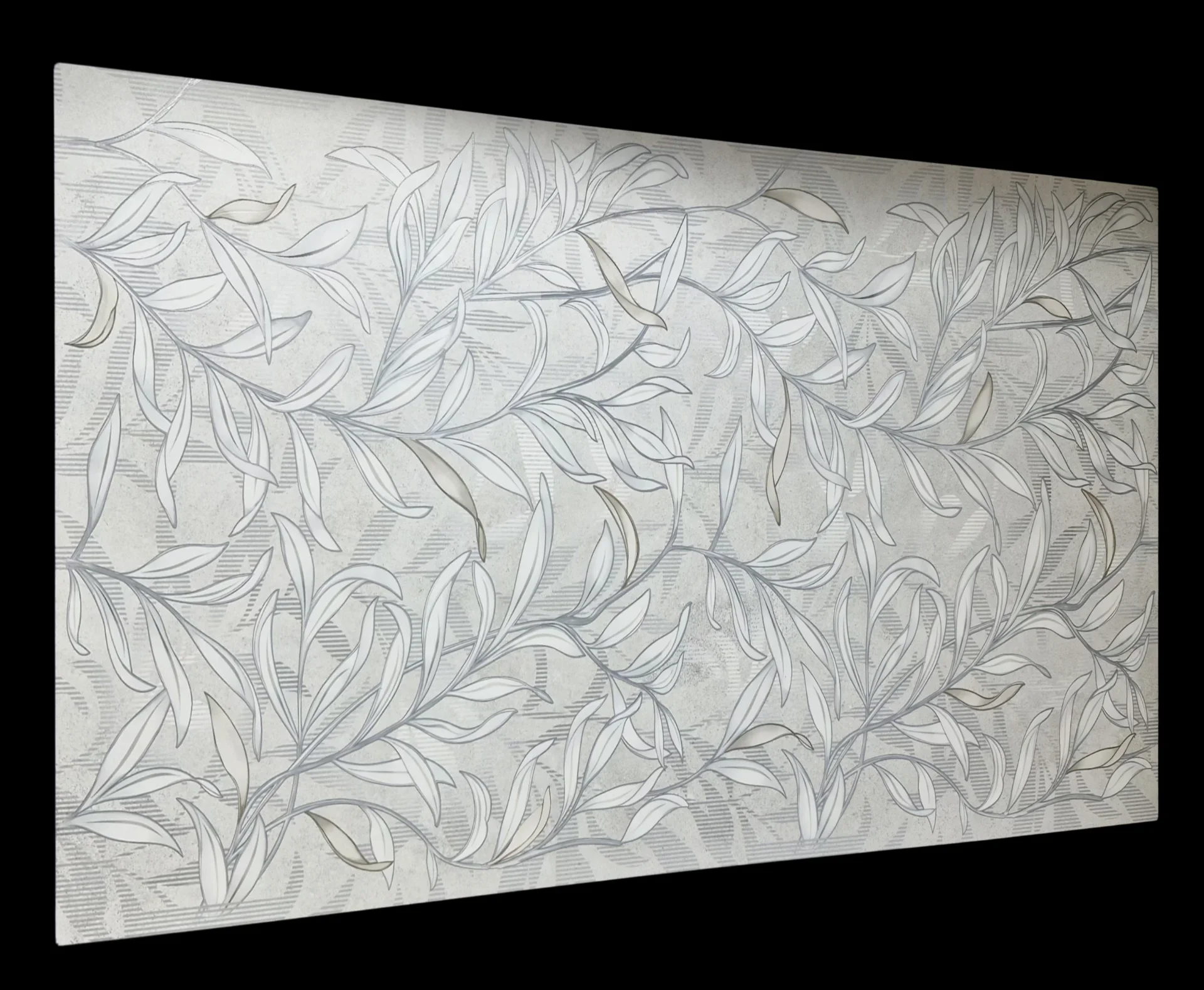 BOTANICAL CEMENTO WALLPAPER  - thumb 7