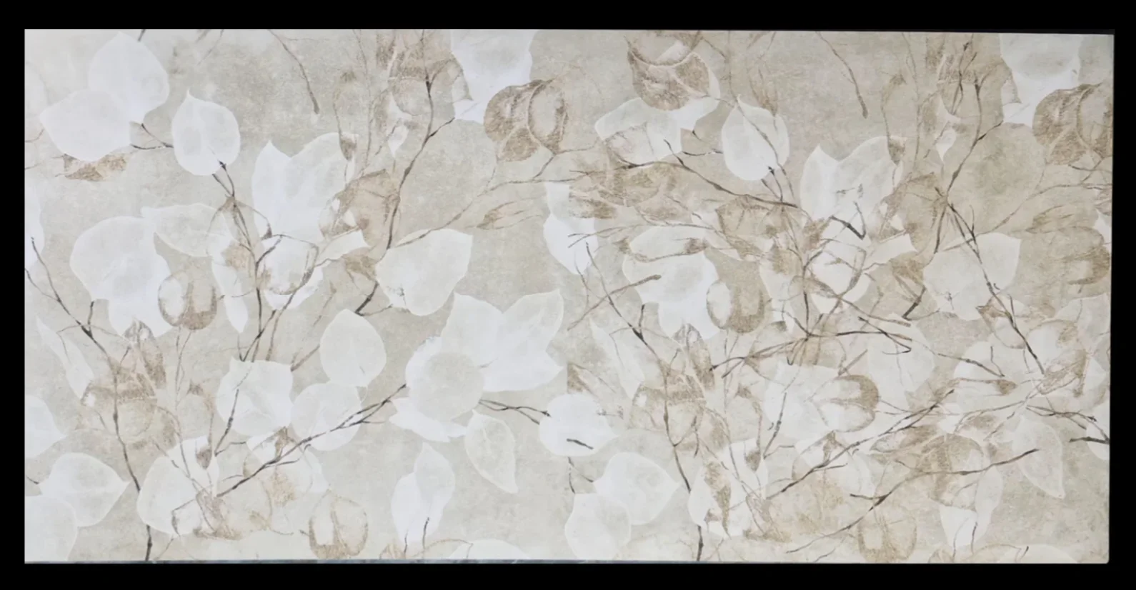 DECOR AUTUMN PETALS ART BEIGE - thumb 2