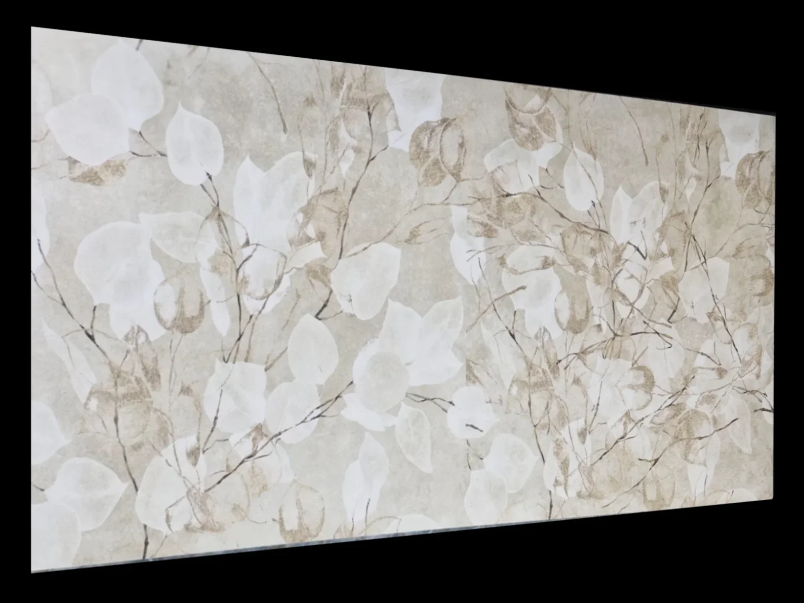 DECOR AUTUMN PETALS ART BEIGE - thumb 7